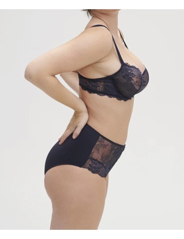Simone perele - slip a vita alta reve 12z770 596 cosmic bluSimone PerelePassioni Boutique