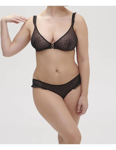 Simone perele -  reggiseno triangolo scollato lucie - 1c8250 015 neroSimone PerelePassioni Boutique