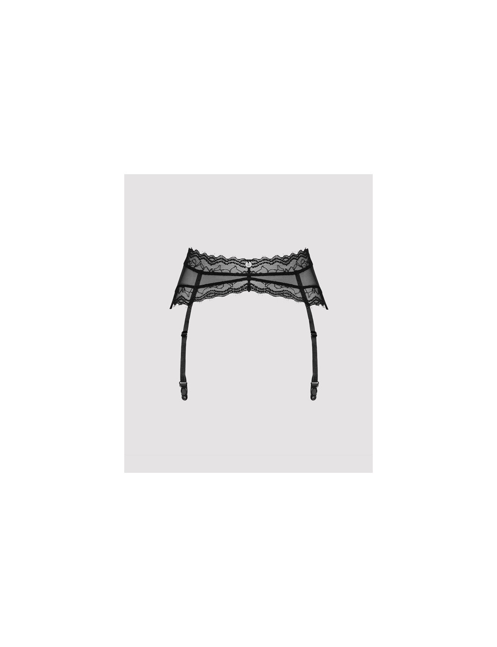 Obsessive lingerie - medilla sexy reggicalze in pizzo 4356 neroObsessive LingeriePassioni Boutique