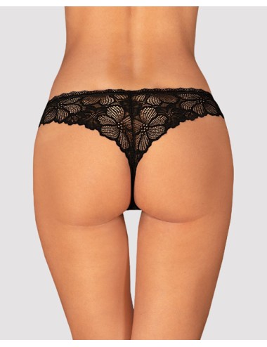 Obsessive lingerie - serafia sexy mutandine in pizzo nero 4059Obsessive LingeriePassioni Boutique