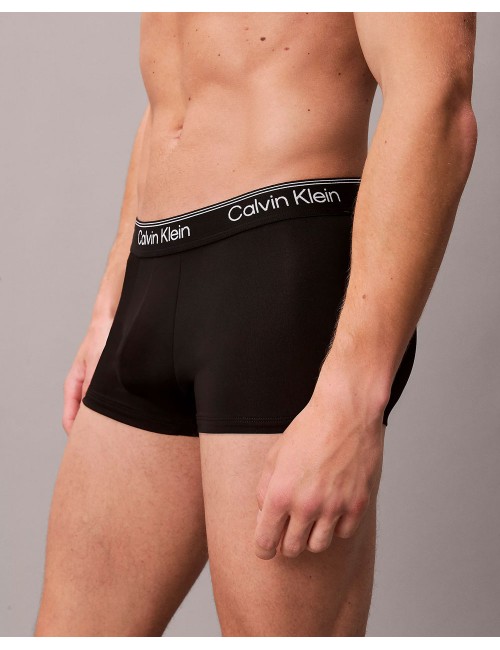 Ck - slip con vestibilità a livello dei fianchi in confezione da 3 - microfibre stretch lv00nb4408-ub1 neroCalvin Klein UomoPassioni Boutique