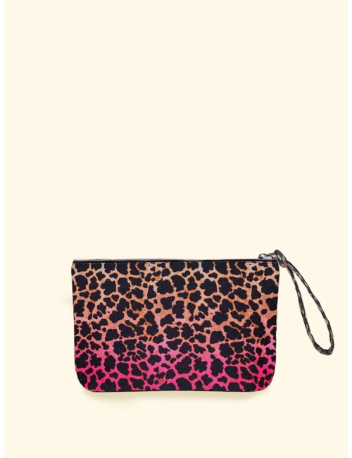 Effek - donna mini pochette fk tessuto animalier leopardato fa26-sw0130x02FKPassioni Boutique