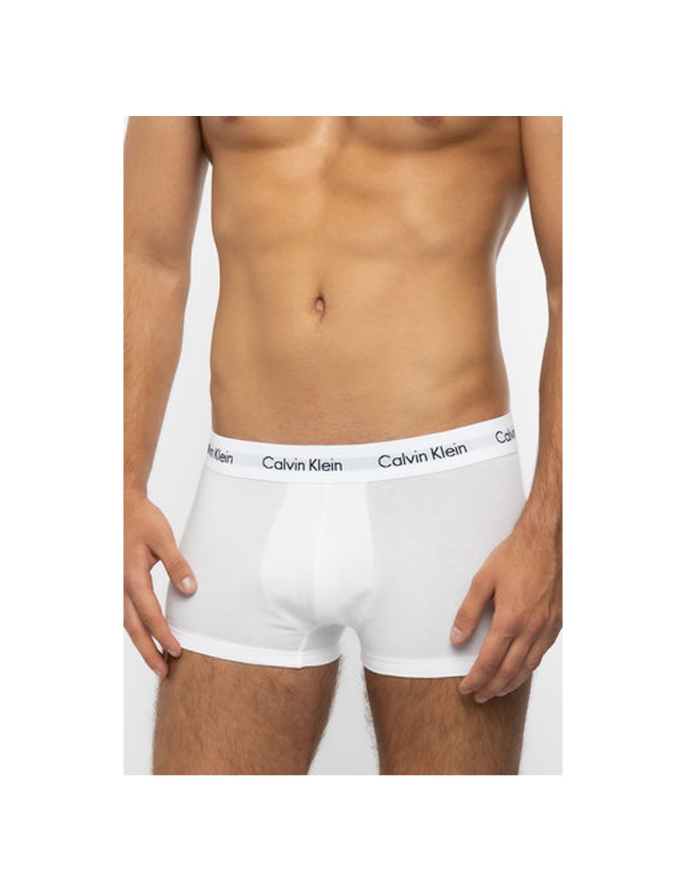 Ck - boxer 3pack cotton strech 0000u2380a 100 biancoCalvin Klein UomoPassioni Boutique