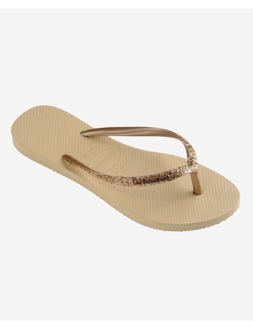 Slim glitter ii sand grey