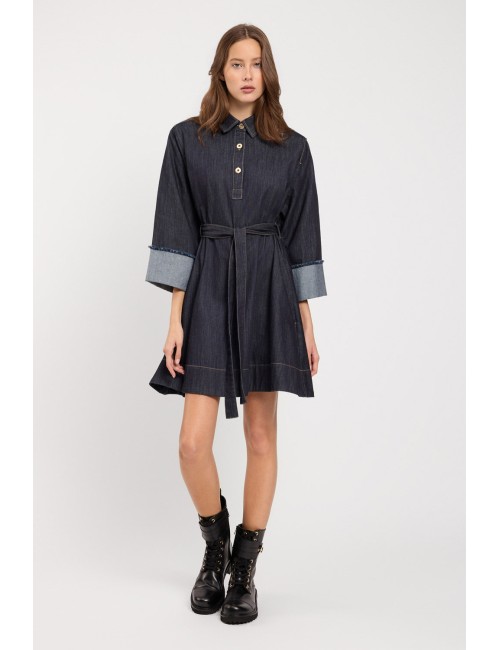 Twinset abito in denim indacoTwinsetPassioni Boutique