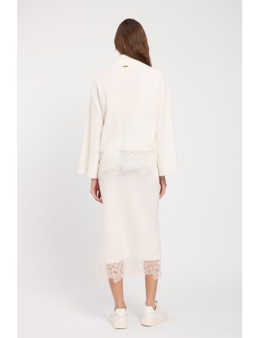 Twinset - pantaloni ampi in cady con cintura 262li2dpp teakTwinsetPassioni Boutique