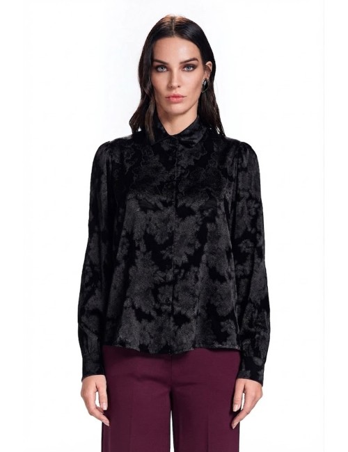 Take two camicia damascata dt03856 nero