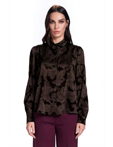 Take two camicia damascata  dt03856 moroTake TwoPassioni Boutique