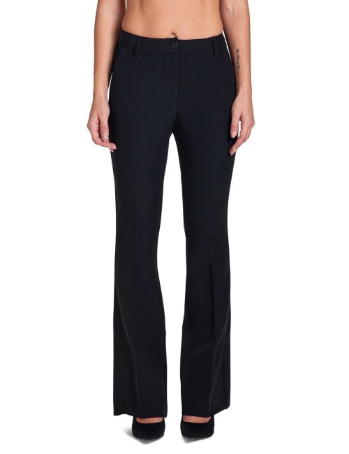 Take two pantalone a zampa bistretch dt03924 bordeaux