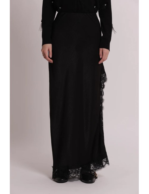 Mimi muà - camicia in fantasia maculato mrap-1177 cammello/prugnaMimi-Mu1Passioni Boutique