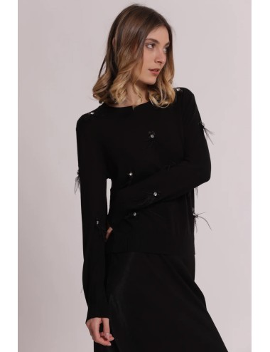 Mimi muà - sciarpa con maculato e doppia cornice fsap-9453 691Mimi-Mu1Passioni Boutique