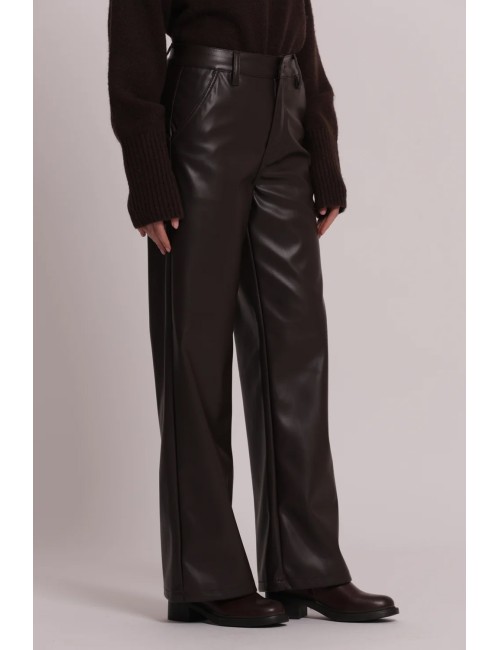 Mimi muà - pantalone wide leg simil pelle zdap-2128 neroMimi-Mu1Passioni Boutique