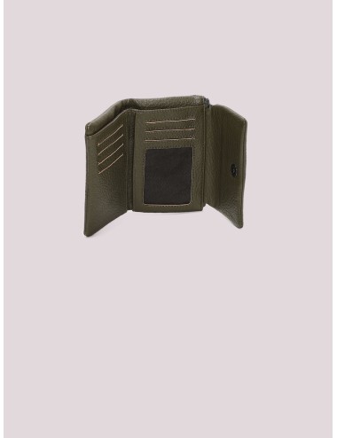 Mimi muà - portafoglio medio morbido con patta m9-z201641 verde militareMimi-Mu1Passioni Boutique