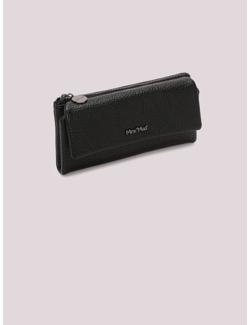 Mimi muà - portafoglio grande morbido con patta m9-z201640 moroMimi-Mu1Passioni Boutique