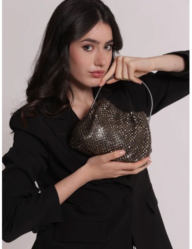 Mimi muà - borsa morbida di strass con manico rigido m8-m201656 canna di fucileMimi-Mu1Passioni Boutique