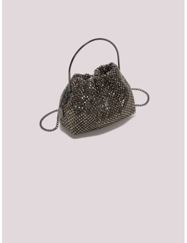 Mimi muà - borsa morbida di strass con manico rigido m8-m201656 canna di fucileMimi-Mu1Passioni Boutique