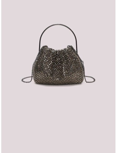 Mimi muà - borsa morbida di strass con manico rigido m8-m201656 canna di fucileMimi-Mu1Passioni Boutique