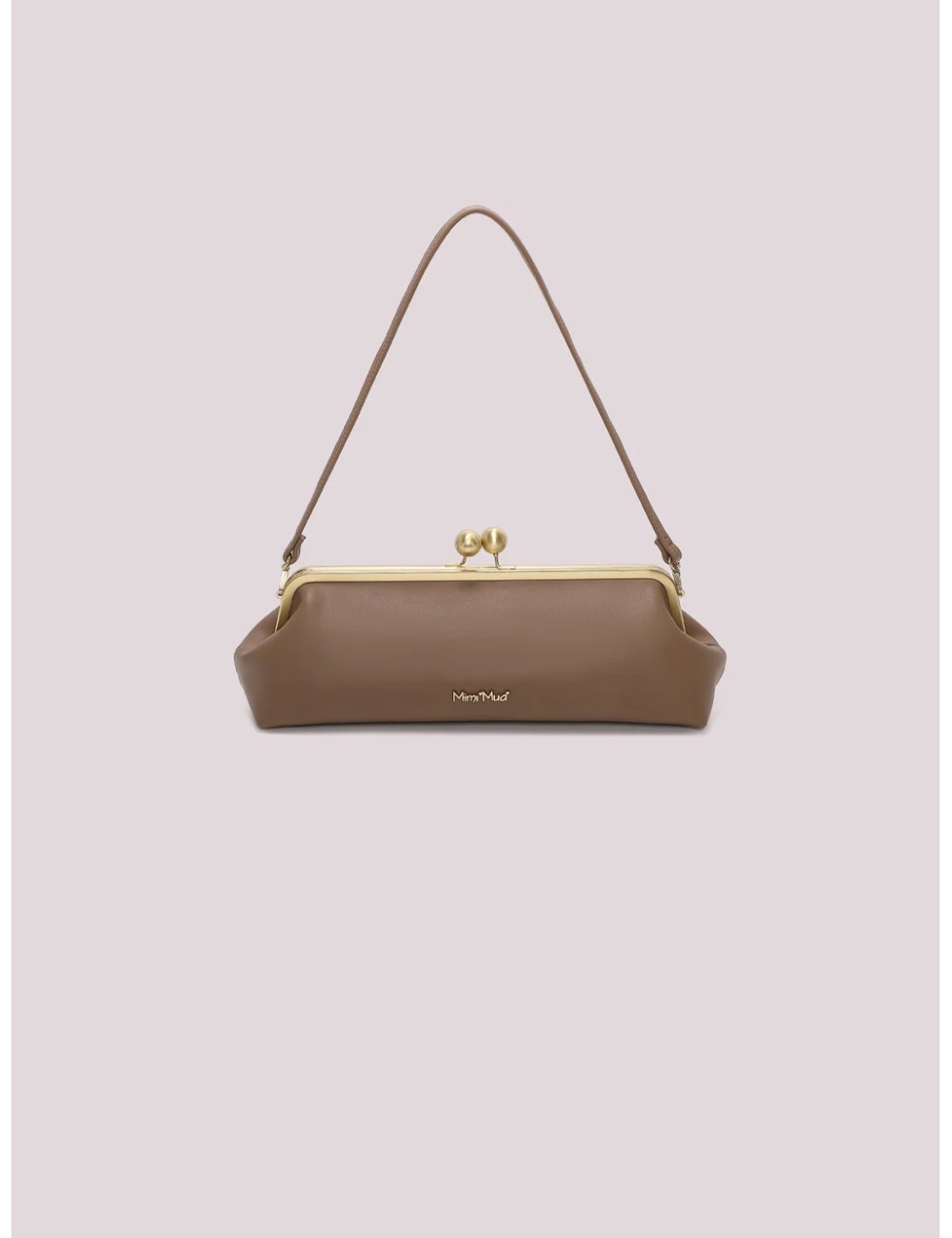 Mimi muà - borsa clutch lunga m8-m201659 taupeMimi-Mu1Passioni Boutique