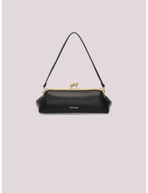 Mimi muà - borsa clutch lunga m8-m201659 nero