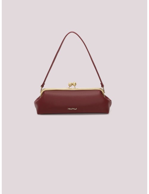Mimi muà - borsa clutch lunga m8-m201659 280 bordeaux