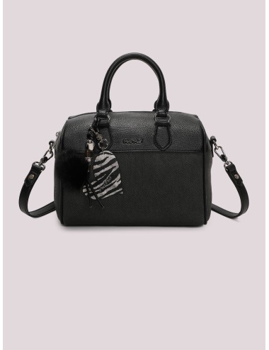 Mimi muà - borsa bauletto con charm e cuore m8-y201609 neroMimi-Mu1Passioni Boutique