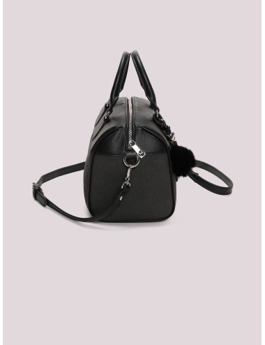 Mimi muà - borsa bauletto con charm e cuore m8-y201609 neroMimi-Mu1Passioni Boutique