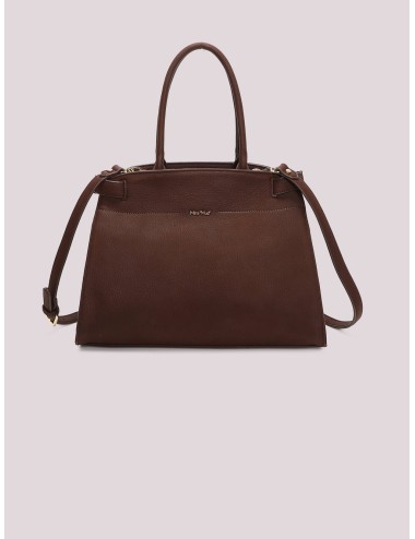 Mimi muà - borsa a spalla con fianchi effetto camoscio m8-y201605 moroMimi-Mu1Passioni Boutique