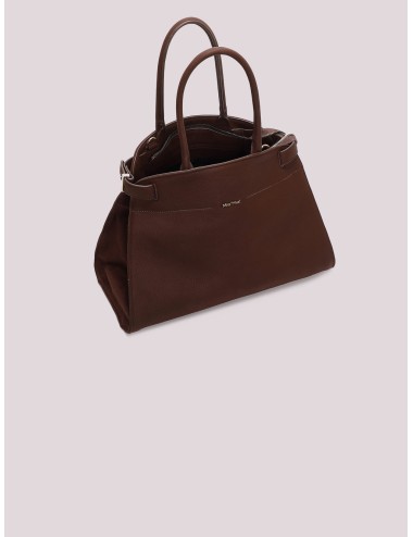 Mimi muà - borsa a spalla con fianchi effetto camoscio m8-y201605 moroMimi-Mu1Passioni Boutique