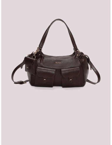 Mimi muà - borsa a braccio con tasche m8-h201544 moroMimi-Mu1Passioni Boutique
