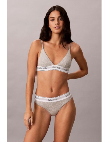 Calvin klein - perizoma - icon cotton modal lv00qf9075-p7a grey heatherCalvin Klein DonnaPassioni Boutique