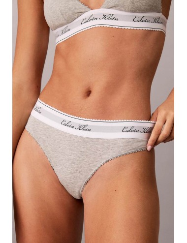 Calvin klein - perizoma - icon cotton modal lv00qf9075-p7a grey heatherCalvin Klein DonnaPassioni Boutique