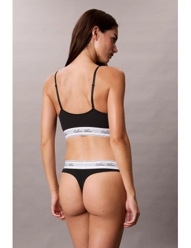 Calvin klein - perizoma - icon cotton modal lv00qf9075-ub1 blackCalvin Klein DonnaPassioni Boutique