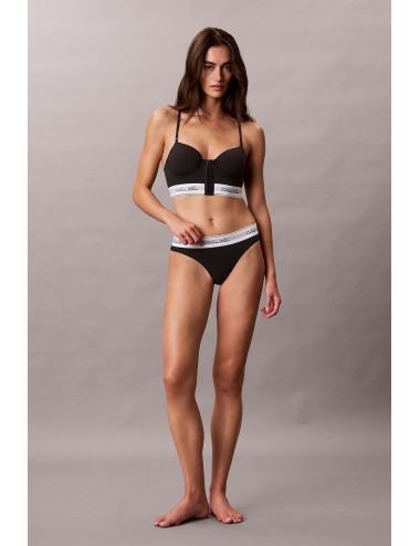 Calvin klein - perizoma - icon cotton modal lv00qf9075-ub1 blackCalvin Klein DonnaPassioni Boutique