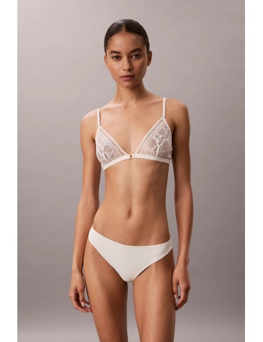 Calvin klein - reggiseno a triangolo sfoderato - eternal stretch lace lv00qf8956-101 ivoryCalvin Klein DonnaPassioni Boutique