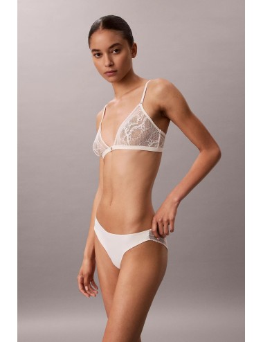 Calvin klein - reggiseno a triangolo sfoderato - eternal stretch lace lv00qf8956-101 ivoryCalvin Klein DonnaPassioni Boutique