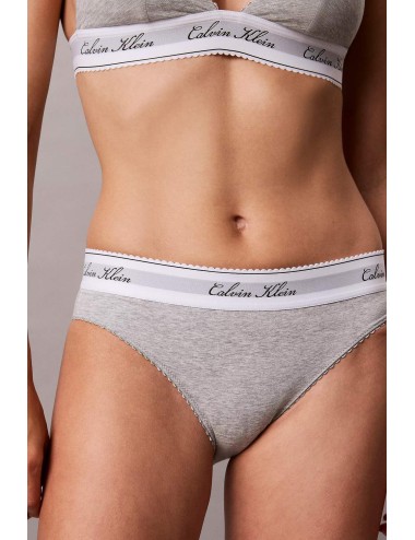 Calvin klein - slip classici - icon cotton modal lv00qf9073-p7a grey heatherCalvin Klein DonnaPassioni Boutique