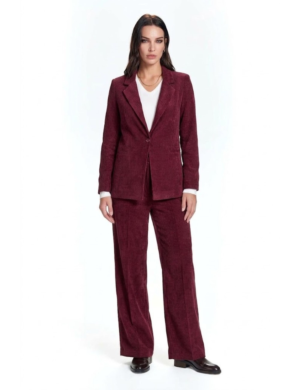 Take two  tailleur velluto rocciatore dt03838+dt03839 bordeauxTake TwoPassioni Boutique