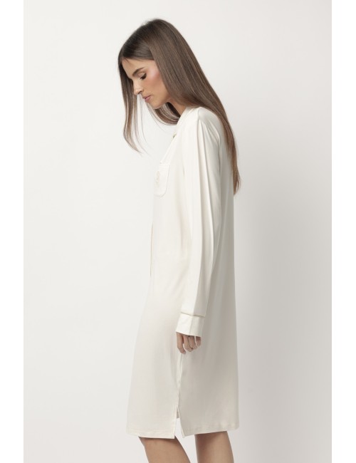 Admas classic - camicia da notte 61440 champagne