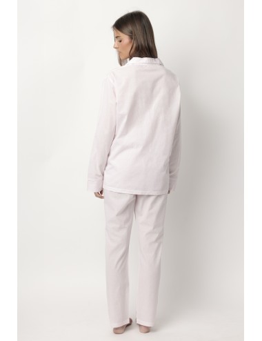 Admas - pigiama aperto a righe 63625 rosaAdmasPassioni Boutique