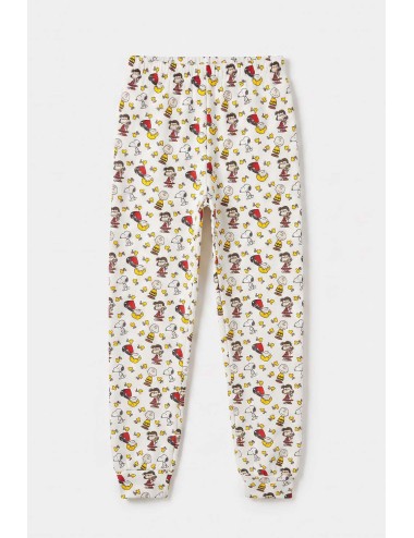 Admas peanuts - pigiama bimba snoopy 64466 beigeAdmasPassioni Boutique