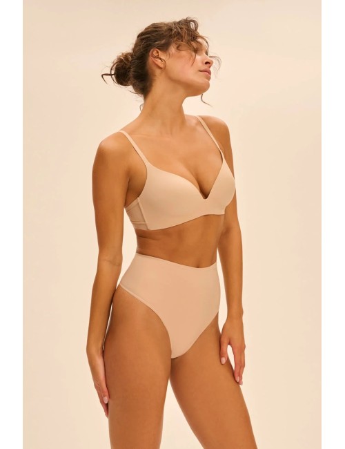 Simone pérèle - reggiseno triangolo imbottito essentiel 13v253 739 peau rosée