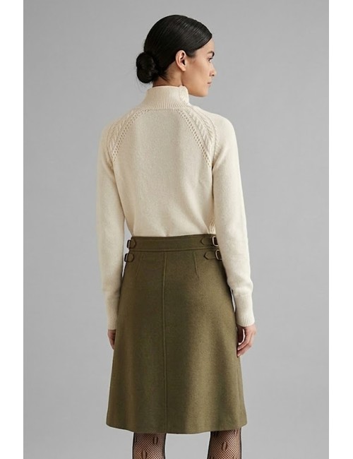 Ermanno scervino - maglia scollo a v merino cashmere d474m504apnjg 51220Ermanno ScervinoPassioni Boutique