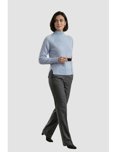 Ermanno scervino - maglia collo alto merino cashmere d474m503apnjg 63922Ermanno ScervinoPassioni Boutique