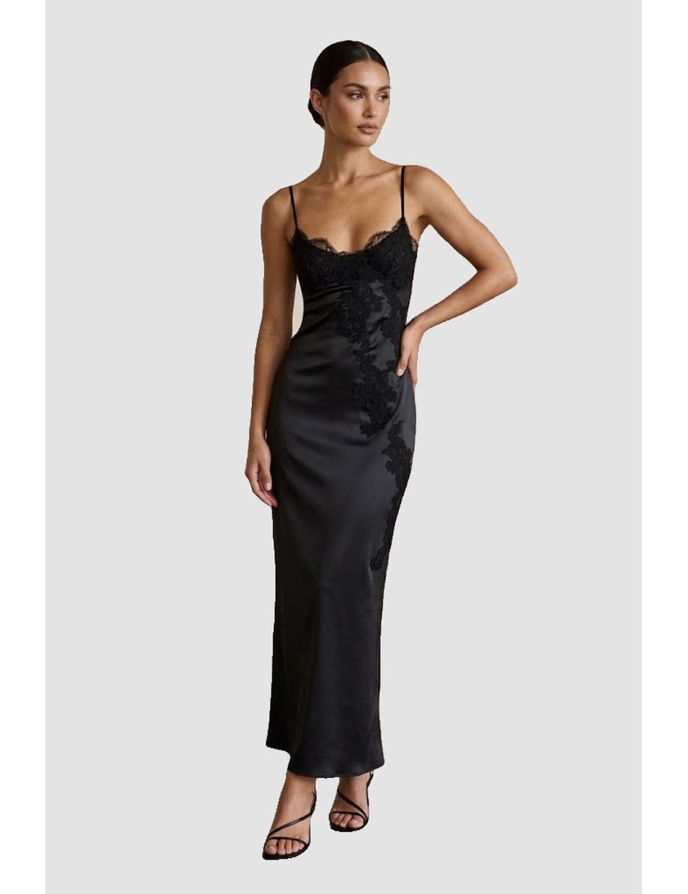 Ermanno scervino - sottoveste lunga nera d494q605tbw 95708Ermanno ScervinoPassioni Boutique