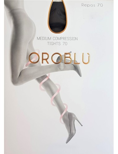 Oroblù - collant a compressione graduata repos 70 vobc01027 suntouch