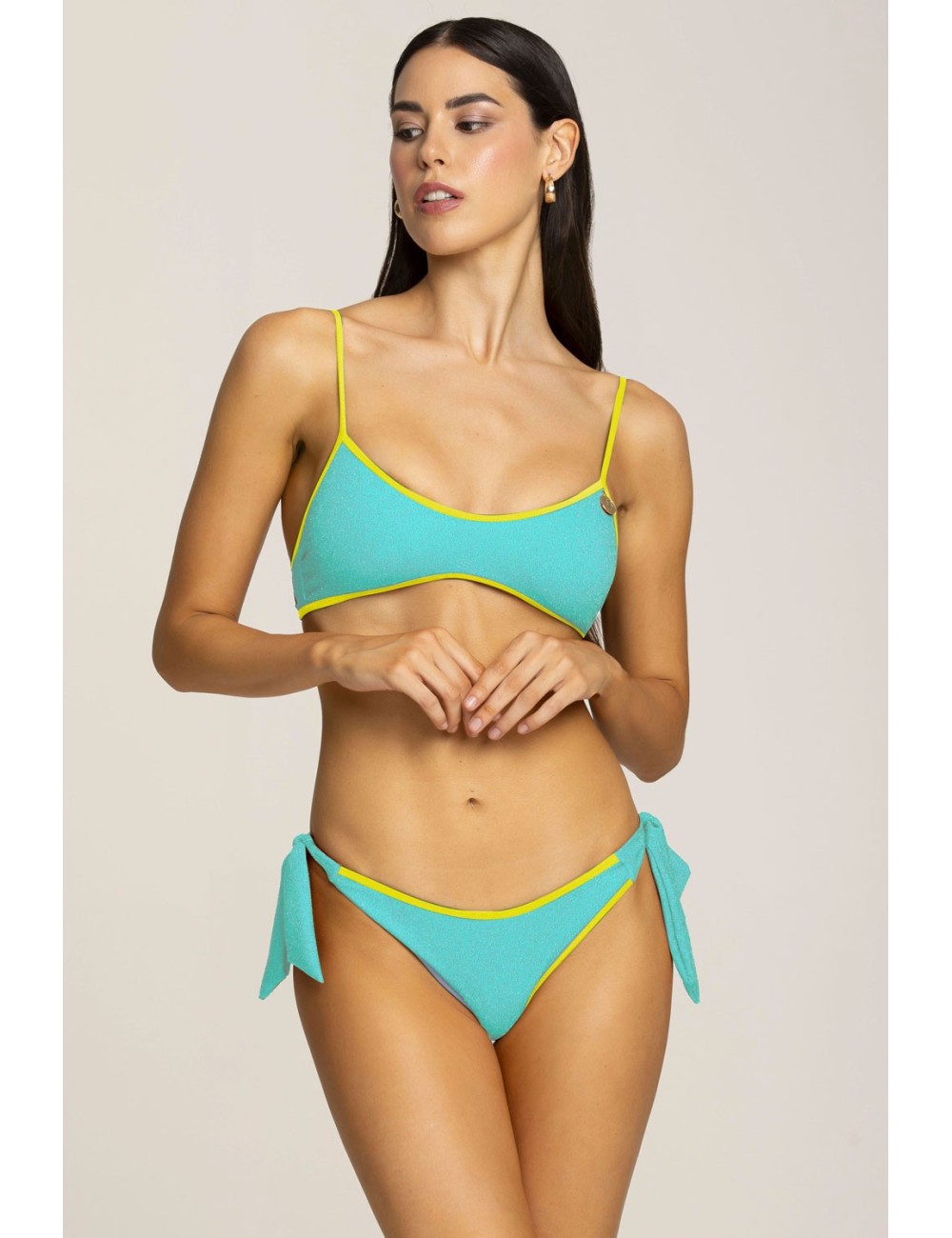 Top e slip marylin bordato bicolore lurex125wbwbk5214 822 Top e slip marylin bordato bicolore lurex125wbwbk5214 822