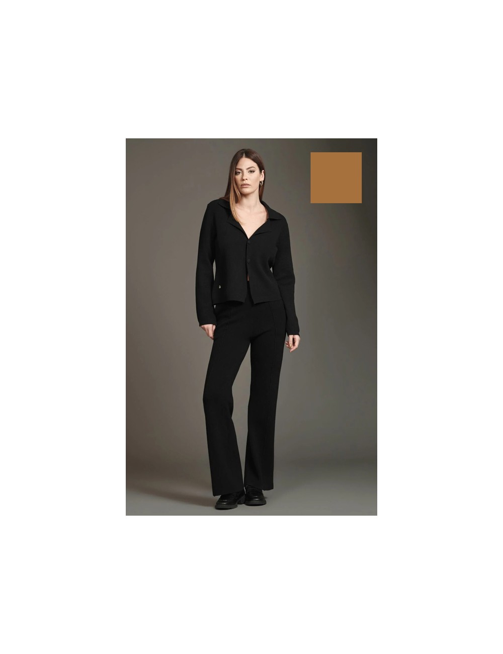 Fresh flower - completo blazer con pantalone ff327 cammello Fresh flower - completo blazer con pantalone ff327 cammello