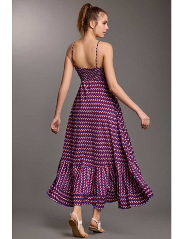 Abito serena strappy maxi ic25-125