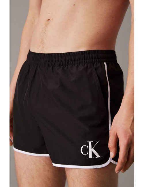 Ck - pantaloncini da bagno runner km0km01119-beh