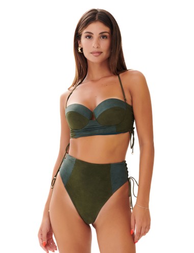 Bikini guadalupe oliva/indaco ldsgdlb25